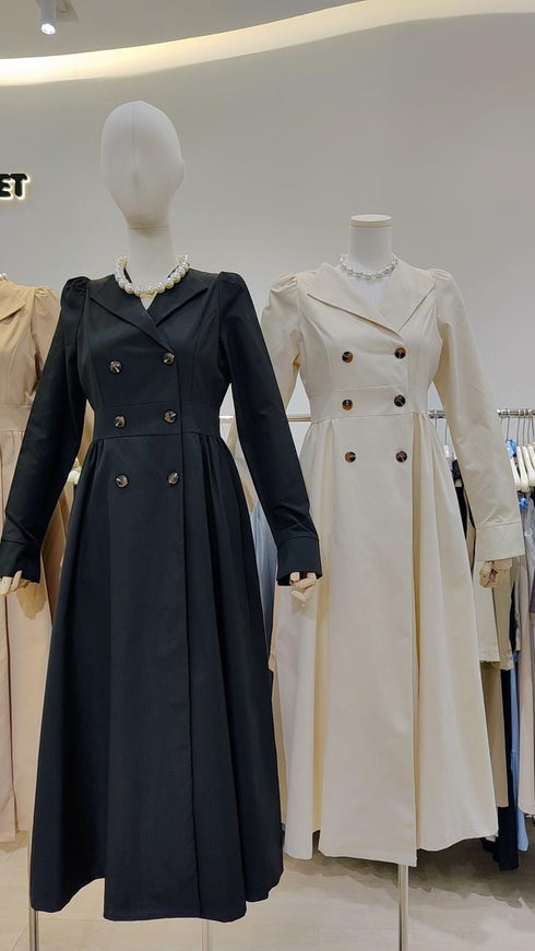 Double Breasted Blazer Dress